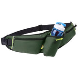 Men's Water Bottle Waist Bag Waterproof Military Belt Waist Bag