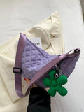 Foufurieux Summer Large-capacity Bag Women Rhombus Women Bag Casual Shoulder