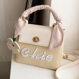 High Grass Woven Waist Bag Female Summer Niche Beach Bag