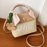 High Grass Woven Waist Bag Female Summer Niche Beach Bag