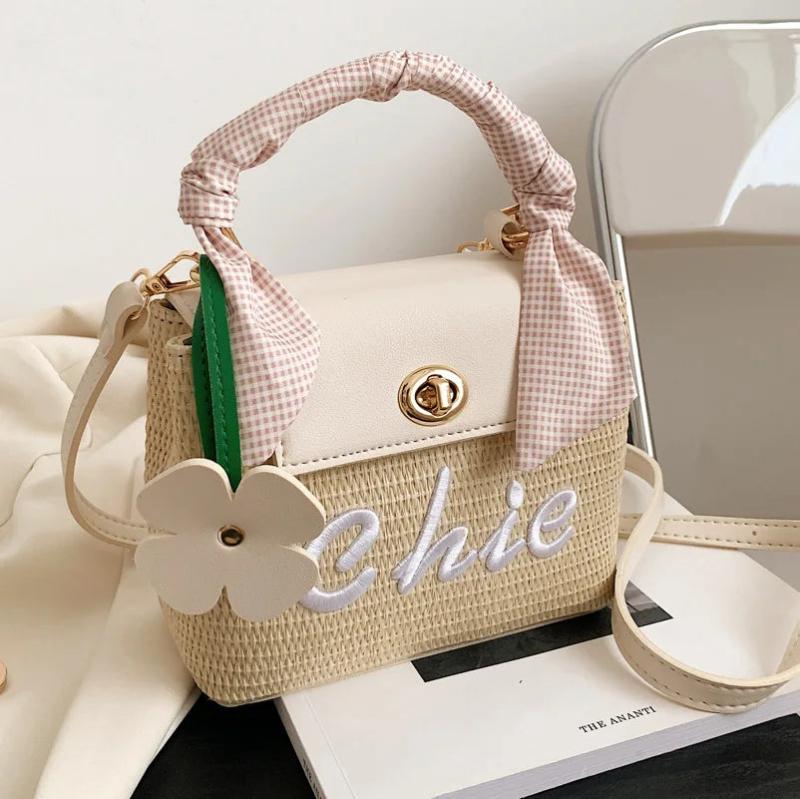 High Grass Woven Waist Bag Female Summer Niche Beach Bag