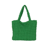 Foufurieux Ins Girl's Cloud Puff Pleated Shoulder Bag