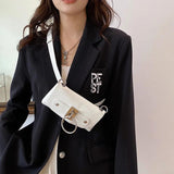 Women's PU Leather Waist Bag Small Shoulder Bag
