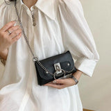 Women's PU Leather Waist Bag Small Shoulder Bag