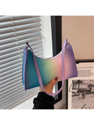 Foufurieux Women Canvas Bags Shoulder Tote Checkered Vintage Shopping Handbag