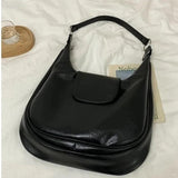 Soft PU Leather Shoulder Bag for Women Large Capacity Handbag