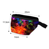 Neoprene Messenger Waist Pack for Woman - Pretty Pattern Printing