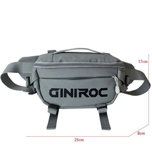 Casual Crossbody Bag Nylon Handbag Travel Chest Bag Waterproof Waist Pack