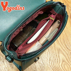 Crocodile Pattern Crossbody Bags Women Flap Shoulder Bags