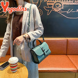 Crocodile Pattern Crossbody Bags Women Flap Shoulder Bags