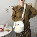 Long Ear Plush Lolita Bag Portable Small Bag