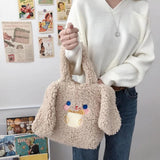 Long Ear Plush Lolita Bag Portable Small Bag