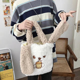 Long Ear Plush Lolita Bag Portable Small Bag