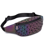 Canvas Waist Bag Pouch Zipper Girls Ladies Casual Waist Bags