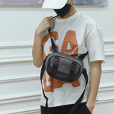 Hip-Hop Men Chest Bag Outdoor Style Tactical Vest Waist Bags
