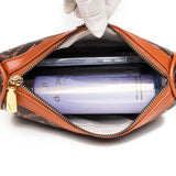 Women's Leather Bag Waist Bag Versatile Waterproof Shoulder Messenger Bag