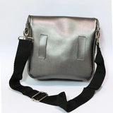 Vintage Silver Waist Bag Backpack Shoulder Handbag