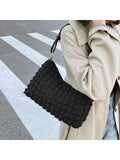 Foufurieux Women Underarm Handbag Large Capacity Tote Shoulder Bag