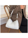 Foufurieux Women Underarm Handbag Large Capacity Tote Shoulder Bag