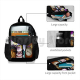 Halloween Kids Cartoons Movies Pugsley Thing Uncle Backpack