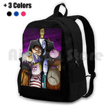 Halloween Kids Cartoons Movies Pugsley Thing Uncle Backpack