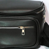 Vintage Retro Waist Bag for Women Soft Leather Handbag
