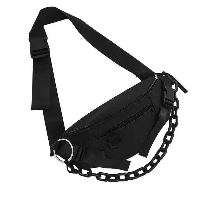 Foufurieux Pu Leather Chestbag One Shoulder Crossbody Bag