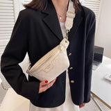 Women Leather Fanny Pack Waist Bag Crossbody Handbag