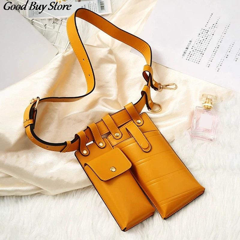Gothic Punk Style Belt Packs Vintage Leg Thigh Bags Steampunk Shoulder Pouch