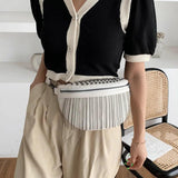 Tassel Chest waist Bags Women Crossbody Bags Female Purses Handbag