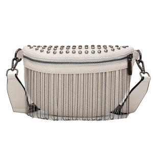 Tassel Chest waist Bags Women Crossbody Bags Female Purses Handbag