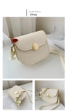 Saddle Bag Messenger Bag Girl Handbag Shoulder Bag