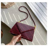 British Small Square Bag Women High-quality PU Leather Chain Shoulder bags