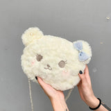 Kitty Doll Lolita Plush Crossbody Bag