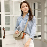 Small Canvas Shoulder Bag Women Mini Messenger Travel Purses Handbags