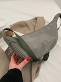 Foufurieux Women Waist Bag Canvas Fanny Pack Shoulder Bag Ladies Waist Pack