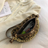 Women Fanny Packs Chest Bag Chain Handbag Shoulder Bag