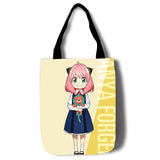 Harajuku SPY x FAMILY Cartoon Large Tote Bag