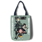 Harajuku SPY x FAMILY Cartoon Large Tote Bag