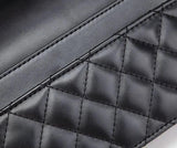 Women Waist Bags Classic Lattice Belt Bag High PU Leather Fanny Pack