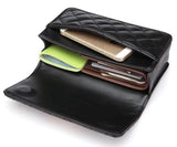 Women Waist Bags Classic Lattice Belt Bag High PU Leather Fanny Pack