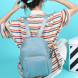 Versatile Student Backpack Large Capacity Men And Women Nylon Backpack