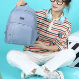 Versatile Student Backpack Large Capacity Men And Women Nylon Backpack