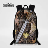 Toy Bear Print School Bags For Teenagers Large Backpack