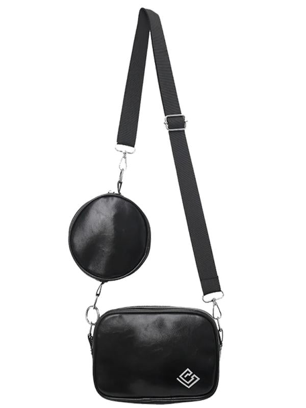 Foufurieux Saddle Bag for Women Japanese Shoulder Bags Multifunctional Backpack