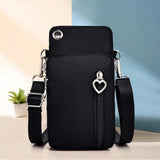 Mini Phone Bag Crossbody with Headphone Hole
