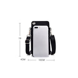 Mini Phone Bag Crossbody with Headphone Hole
