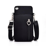 Mini Phone Bag Crossbody with Headphone Hole