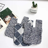 Japanese Style Knot Wrist Bag Handbag Key Phone Pouch Storage Bags
