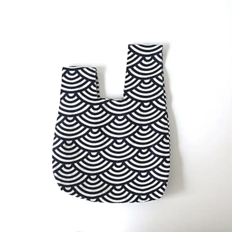 Japanese Style Knot Wrist Bag Handbag Key Phone Pouch Storage Bags